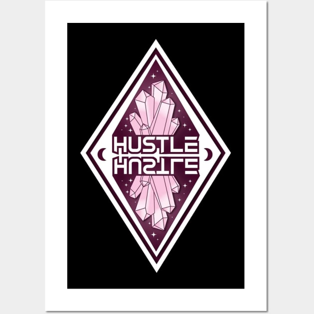 Hustle-hustle Wall Art by Kobojagi